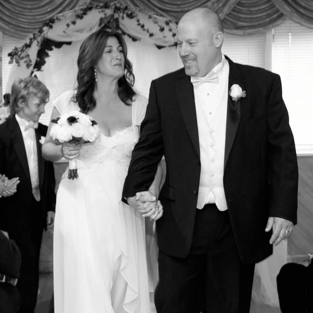 Custom Tailored Wedding Dress with Lace Bodice
